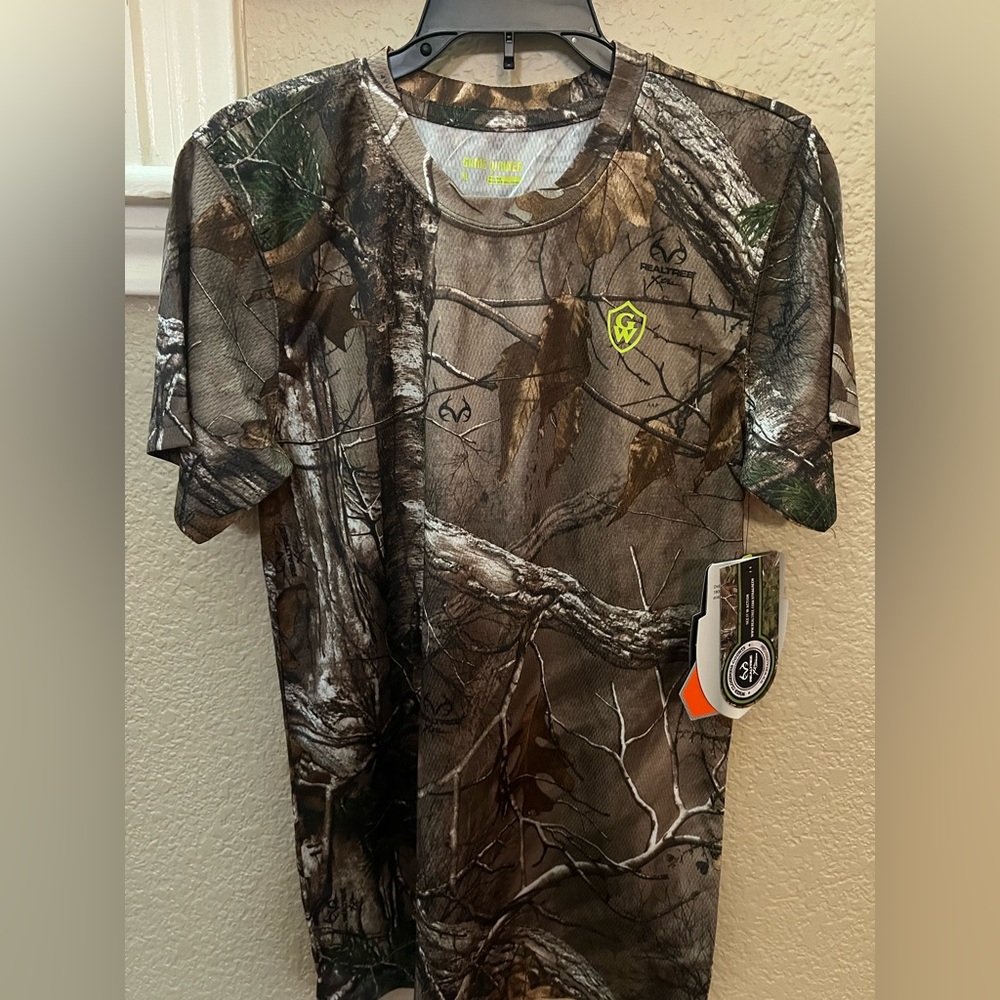 Game Winner youth camouflage athletic shirt